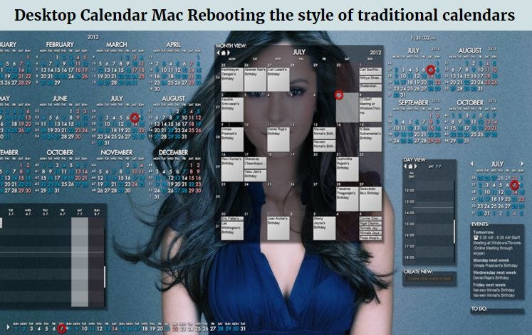 Active Desktop Calendar Mac Rebooting The Style Of Traditional