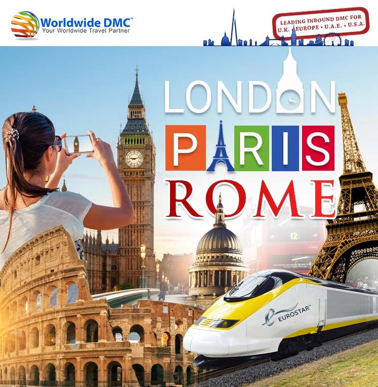 London Paris Rome 7 Days Sic Tour Package By Worldwide Dmc Ltd Medium