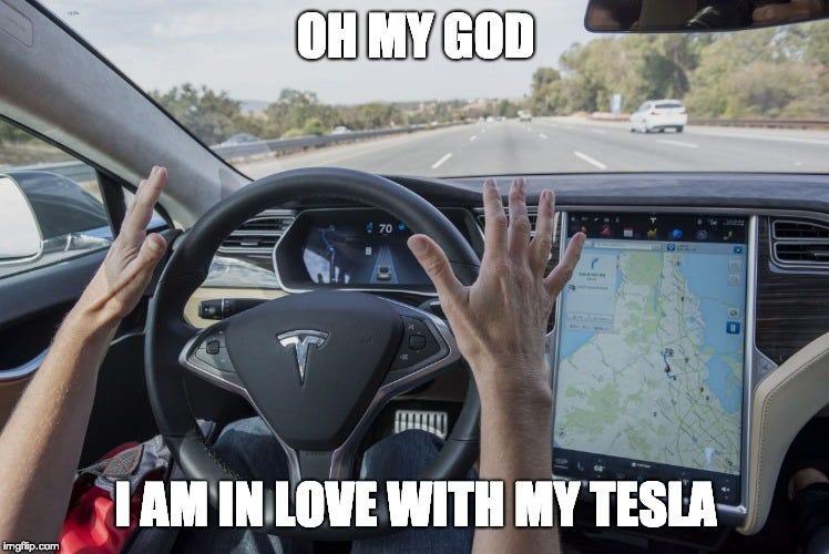 Tesla Model 3 — I Love My Car. I just got back from a fun drive. It's… | by  Tom Harrison | Tom Harrison's Blog
