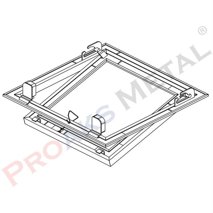 Access Panels Suspended Ceilings Proaks Metal Medium