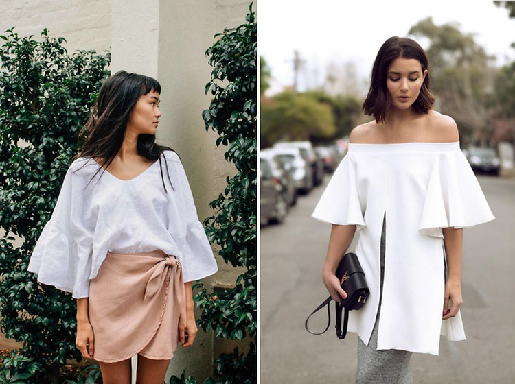 shirts to wear with loose pants