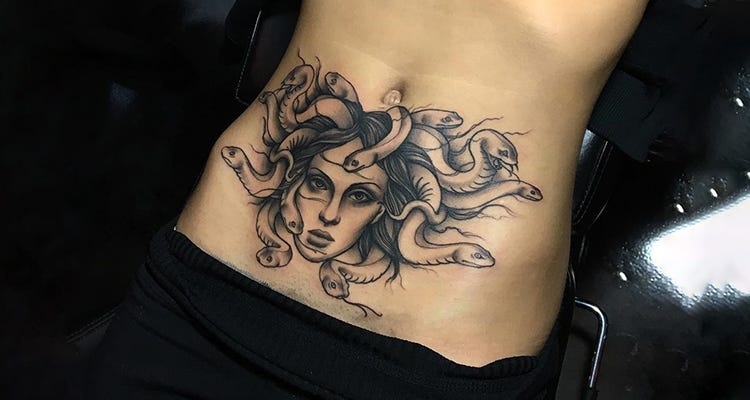 Stomach Tattoo Ideas For Females
