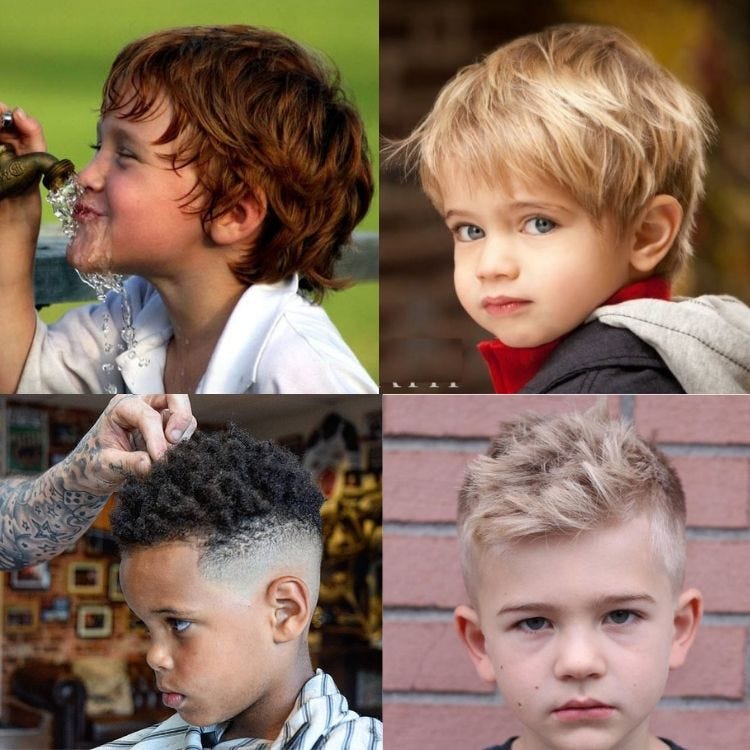 boy haircut with clippers only