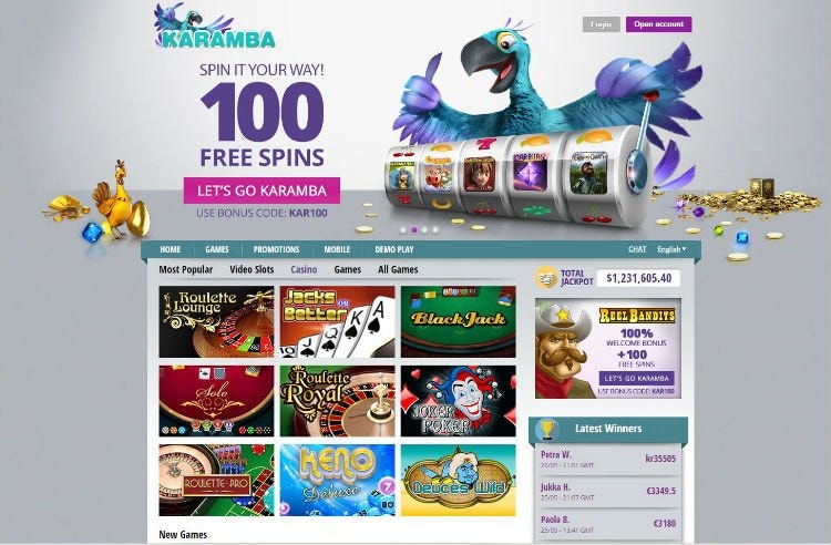 Karamba Casino Mobile
