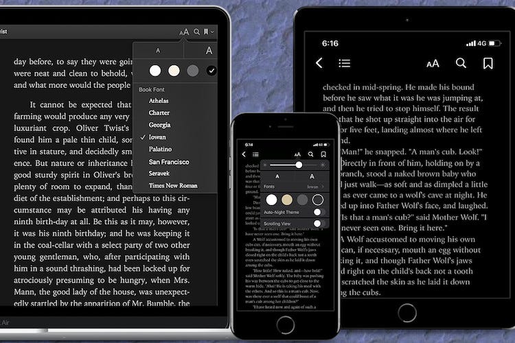 How to Enable Dark Mode in Apple Books on iPhone, iPad, and Mac | by  Yashdeep Raj | Auedbaki | Hackers Choice | Medium
