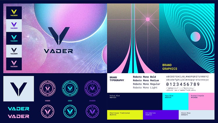 Breaking down the Vader rebrand. Sharing the design inspirations and ...