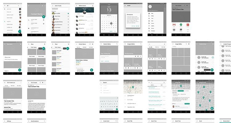 50 Free Wireframe Templates for Mobile, Web and UX Design