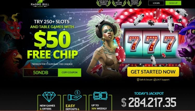 Raging Bull Casino 75 Free Chip 2020 Raging Bull Casino 75 Free Chip 2020