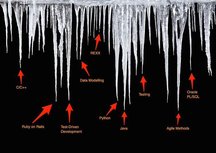 Icicle-Shaped People. In the Agile world we hear a lot about… | by Dave ...