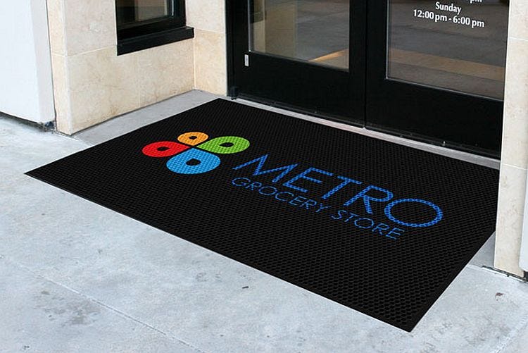 Customized Logo Mats For Businesses In Uae Greenhen Ffreelancers