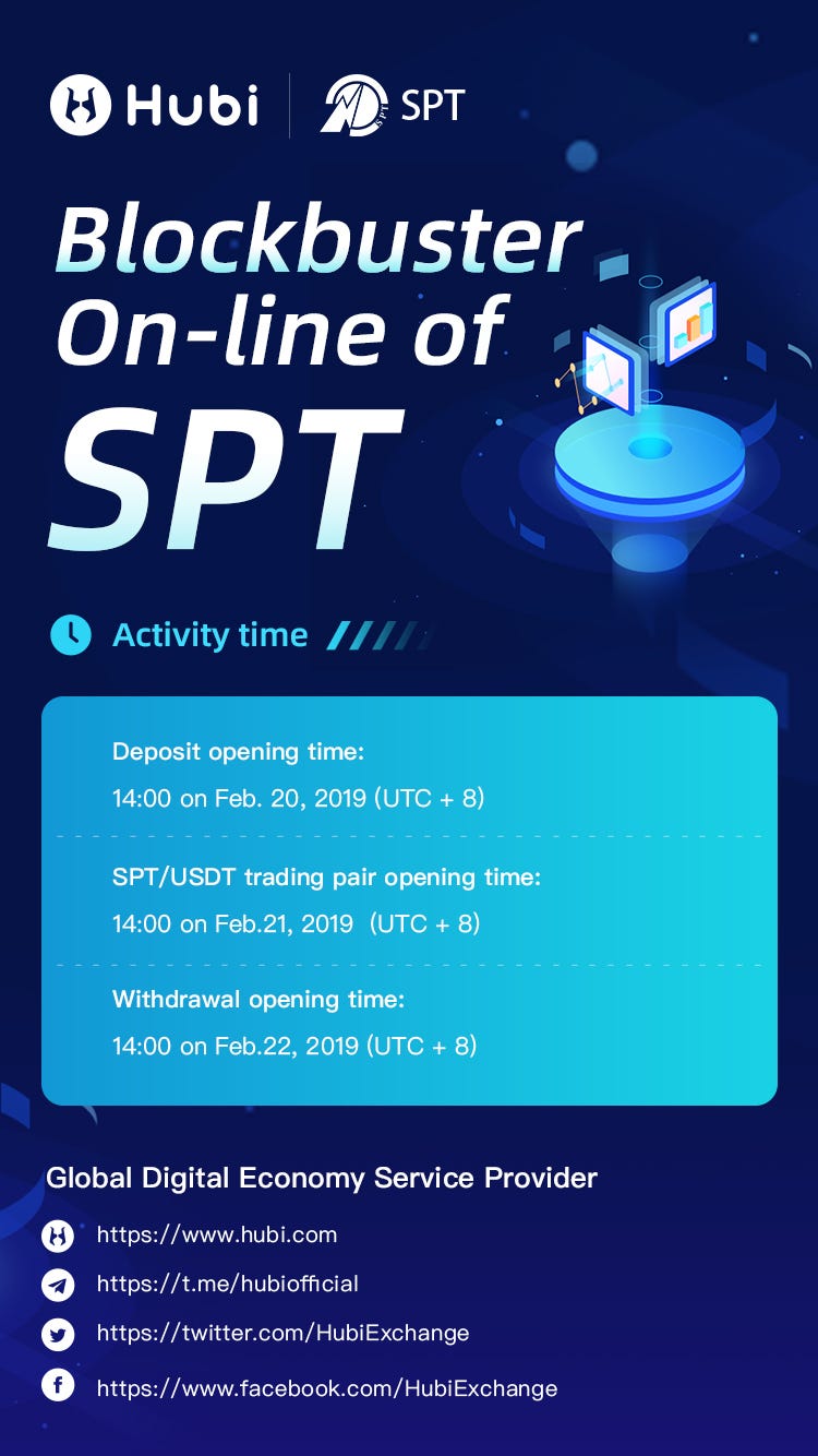 [Token Listing] Hubi will launch SPT on February 20 | by HubiExchange ...