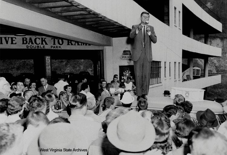 Jfk Wins Wva Sixty Years Ago Sixty Years Ago Today Senator John F