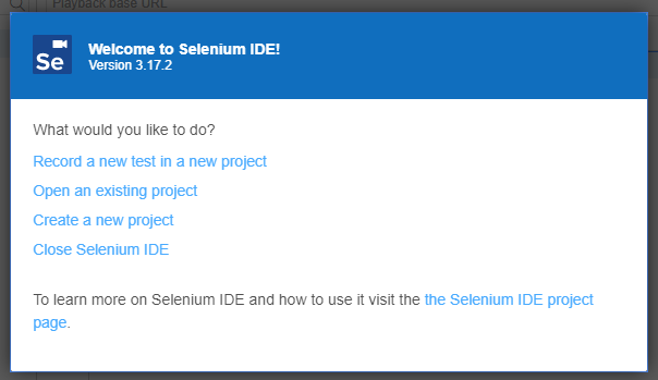 Create Project