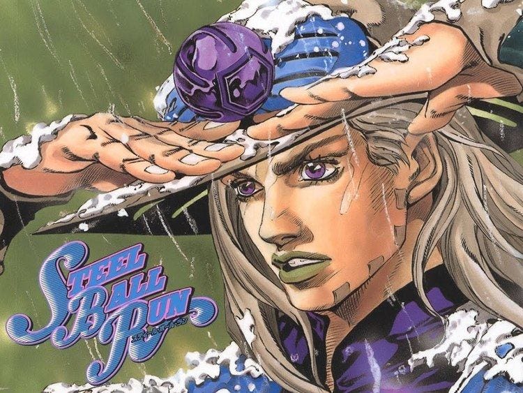 The Cathode Ray Mission: Jojo's Bizarre Adventure Steel Ball Run and  Rewriting the Rules | by Jake Dihel | Medium