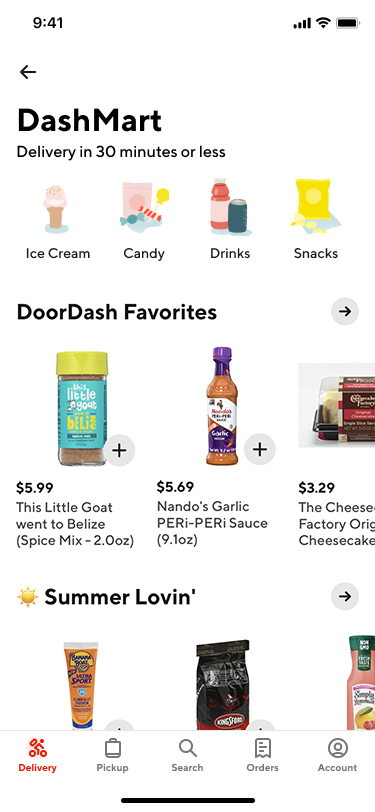 Doordash Launches A Convenience Store Internet Technology News