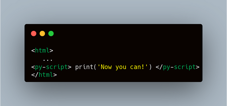 PyScript Brings Python To The Browser | by M Mahfujur Rahman, PhD ...