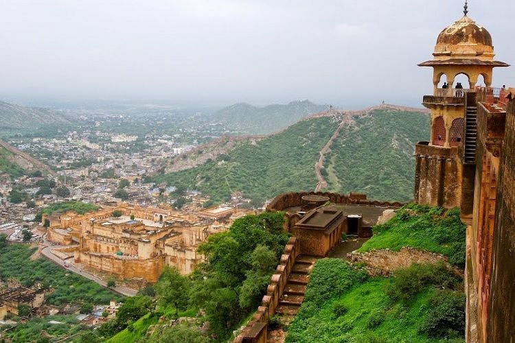 Nahargarh Fort is a fort located in Jaipur, Rajasthan, India