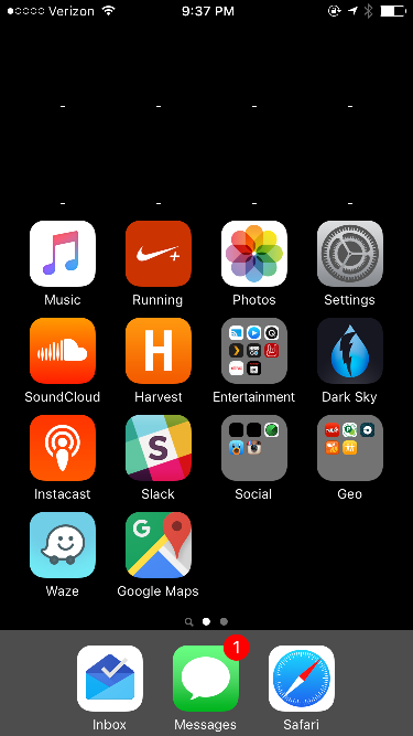 Optimizing The Iphone 6 S Home Screen Jeffery Bennett Medium