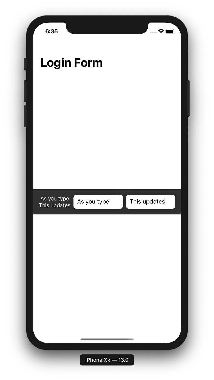 SwiftUI Forms & State — Login Form with TextFields, Modifiers, and