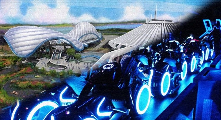 Prepping For Tron Lightcycle Power Run By Zach Perilstein Boardwalk Times Prepping For Tron Lightcycle Power Run By Zach Perilstein Boardwalk Times