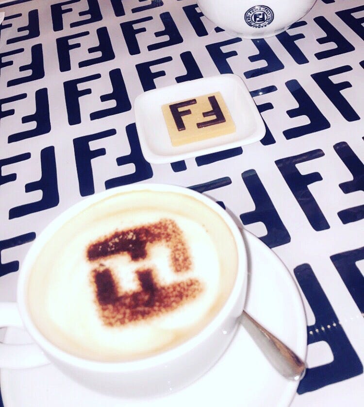 Fendi Caffe Harrods 2025