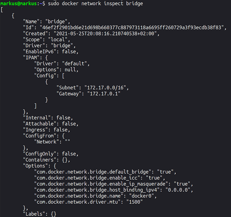 Docker Container Networking. C++ client — server app. | by Markus ...