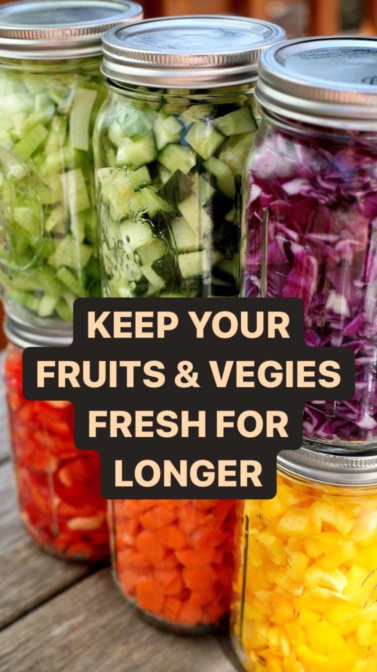 HOW TO KEEP YOUR FRUITS & VEGGIES FRESH FOR LONGER | by Cinnamon and Salt |  Medium