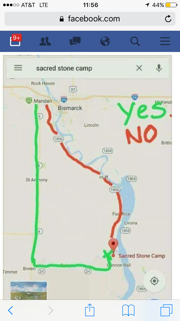 24 Hours to Standing Rock. 1Hour by Mimi Medium