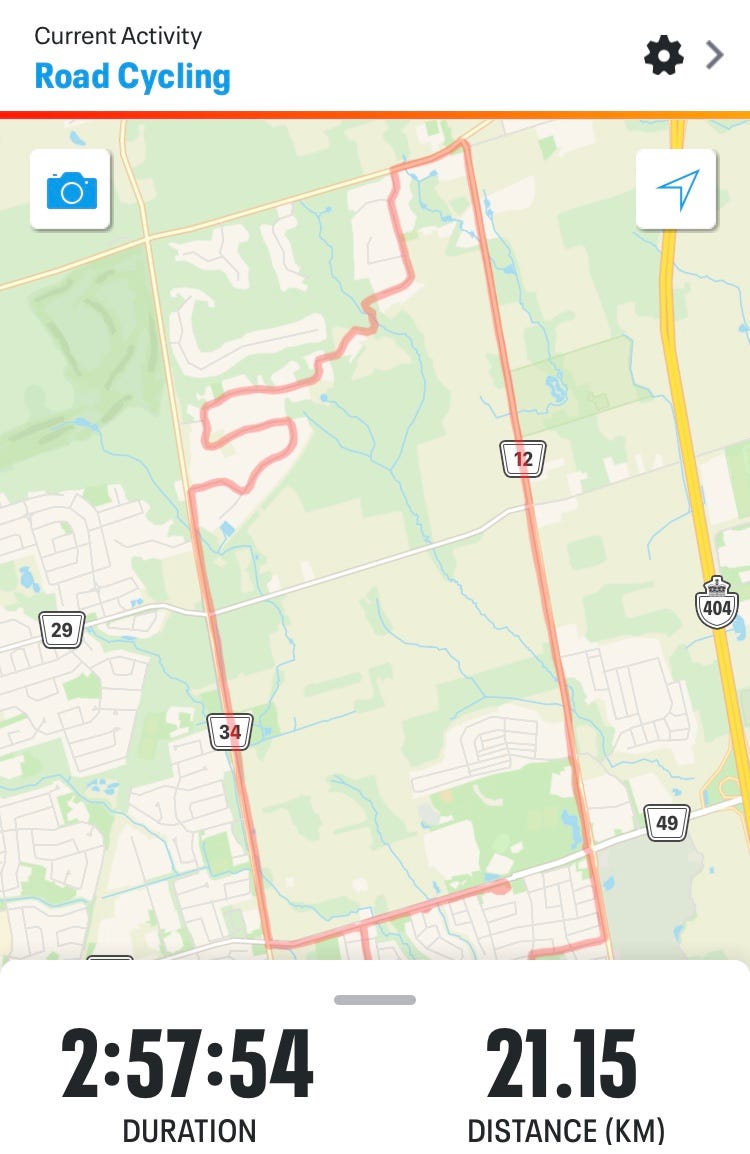 20 Km Distance From My Location Biking In My Future Neighbourhood - Gta Biking - Medium