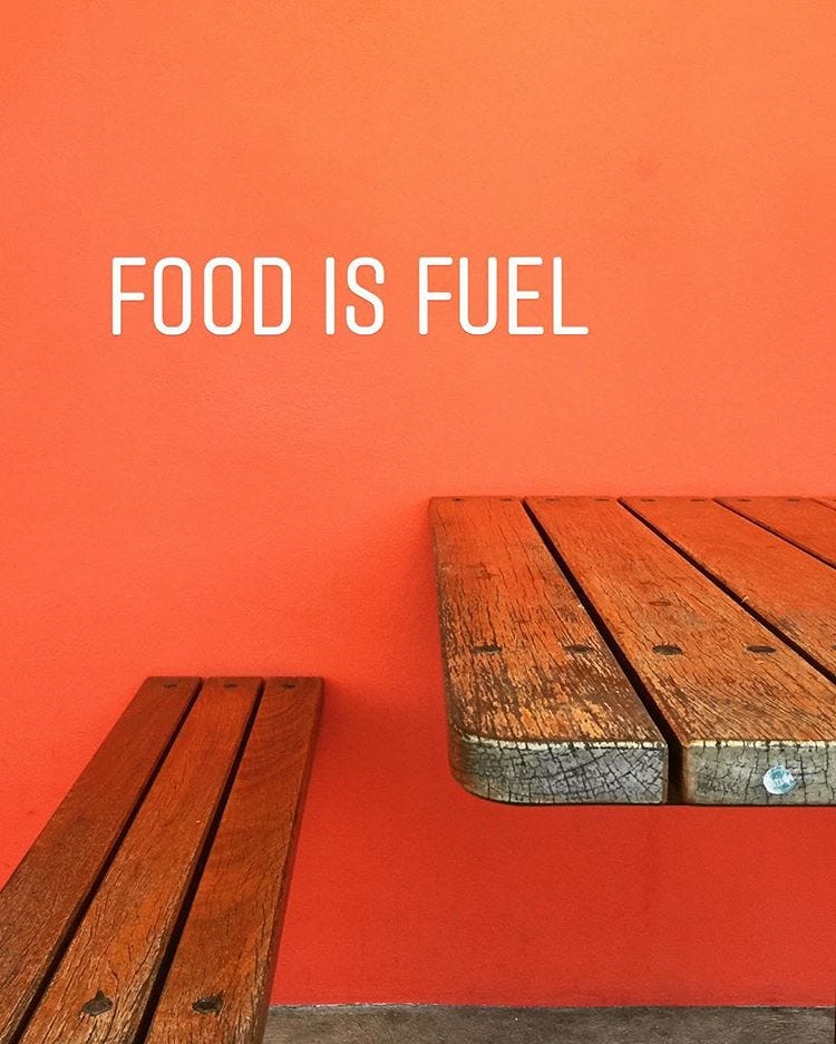 Food Matters! 🙌🏼. We all understand that food is how we… by Tom