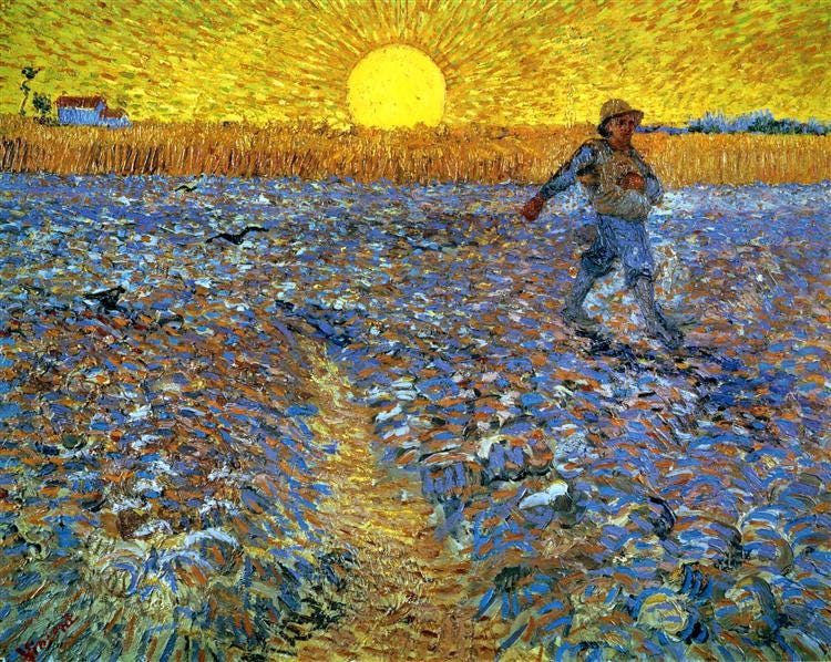 van gogh bible painting