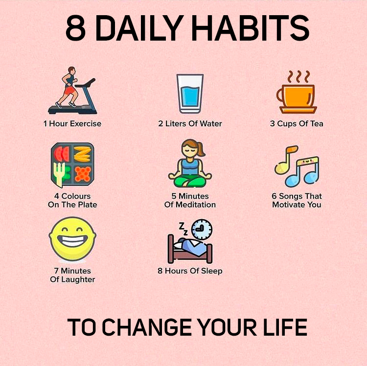 8 DAILY Habits that can change your life | by Zero Waste Stories | Medium