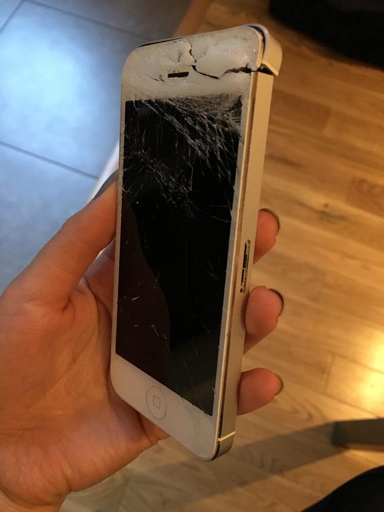 I Broke My Last Phone By Slamming The Car Door Accidentally