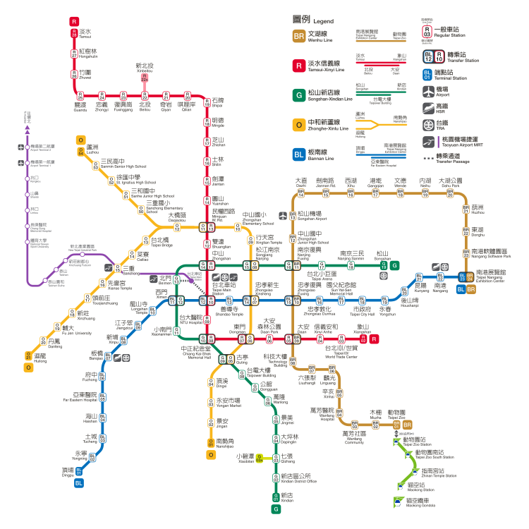捷運分時資料 Geopainter 劃地圖 Medium