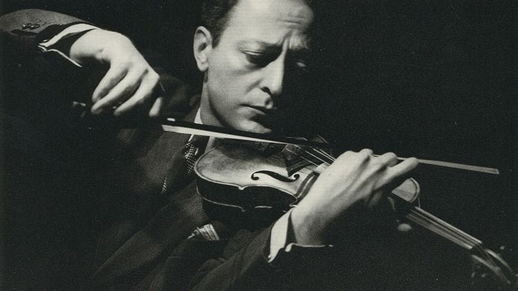 Jascha Heifetz: “There is no such thing as perfection”