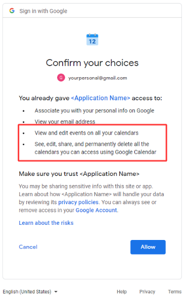 pop-up verification