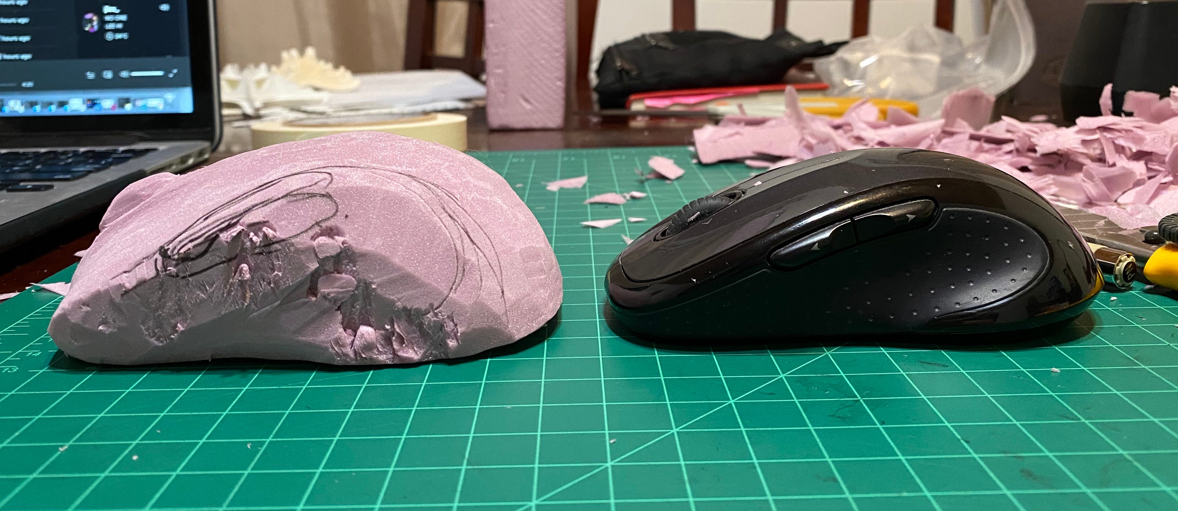 foam computer mouse