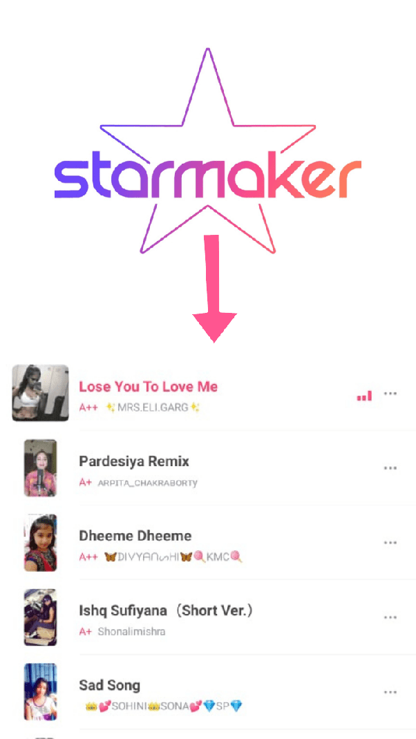 How to download starmaker songs