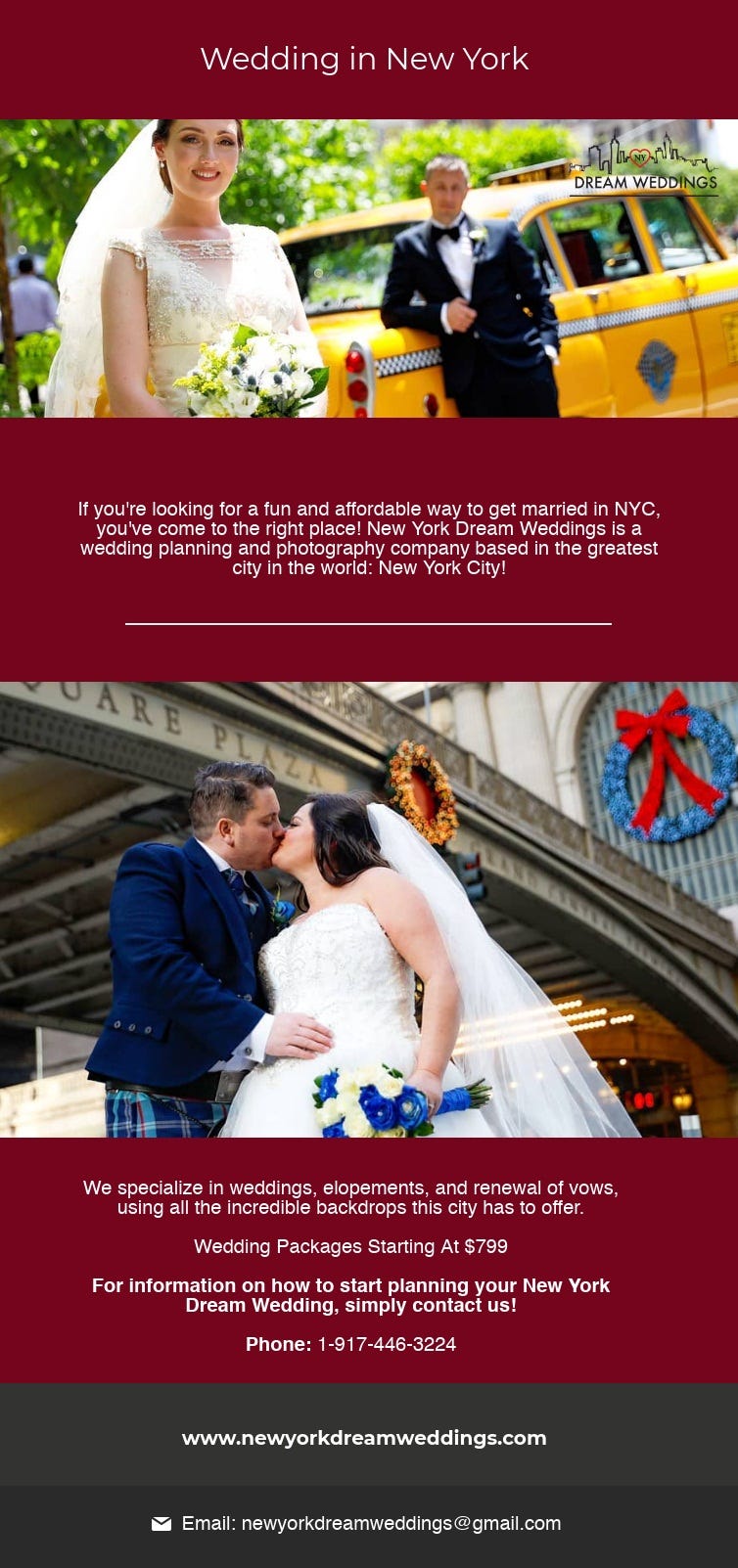 Wedding In New York City With Low Cost Book Now Newyork