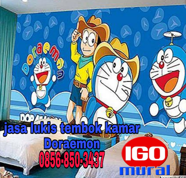 Menakjubkan 26 Gambar Doraemon Untuk Tembok Kamar Richa 