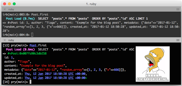 Powering your Ruby On Rails debugging w/ Pry | Ruby Inside