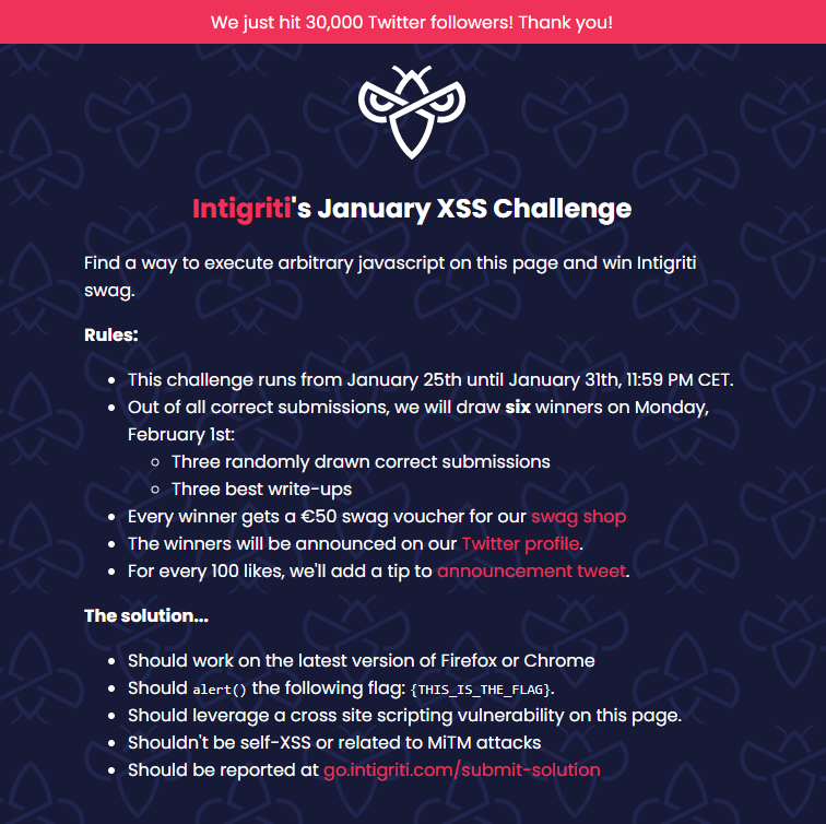 Intigriti S January Xss Challenge 21 By Grumpinout Infosec Write Ups