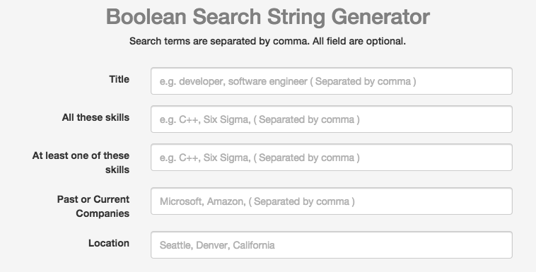 A Better Boolean Search String Builder | by TalentSonar | Medium