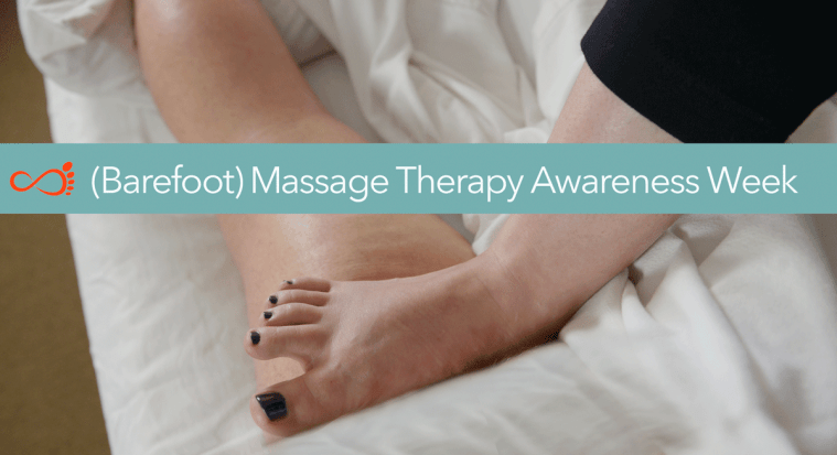 Barefoot Massage Therapy Awareness Week Mary Claire Brinkman