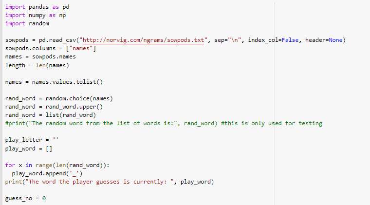Create ‘Hang Man’ in Python. In my last post I wrote about a word… | by ...