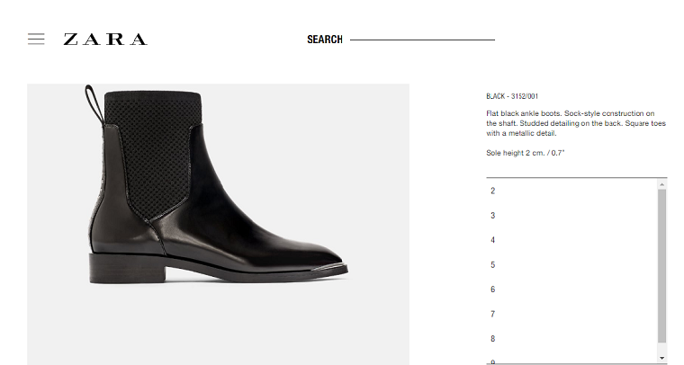zara ankle boots 2019