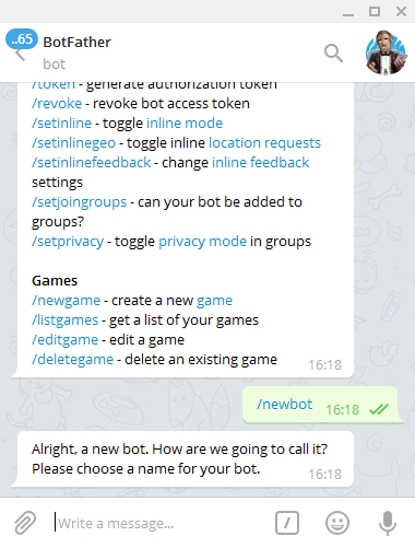 How To Create Your First Telegram Bot | by Nicola Malizia | Medium