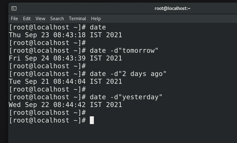 Explore “ Date” Command in Linux O.S. | by Satyajit Tunga | Medium