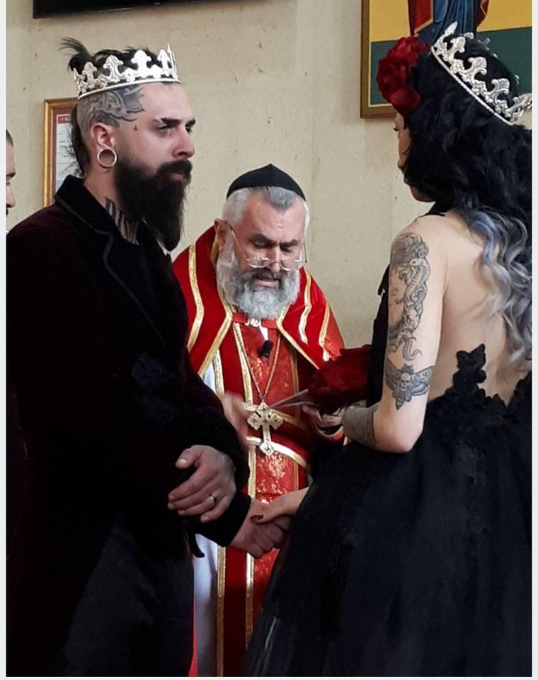 Gothic Style Wedding Controversy Reveals How Stupid The Religious Are By Gino Raidy Gino S Blog