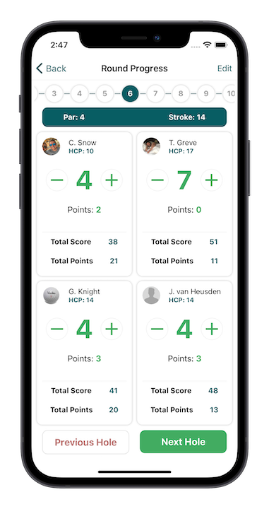 putt mobile app preview